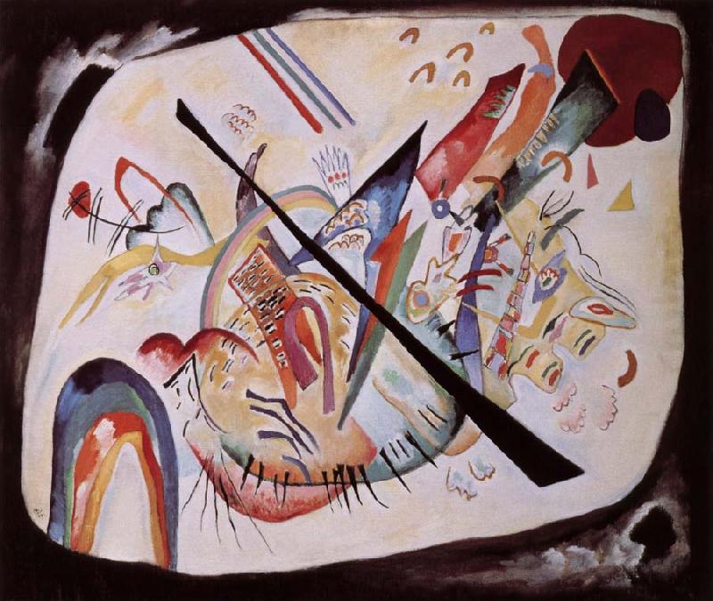 Wassily Kandinsky Feher ovalis